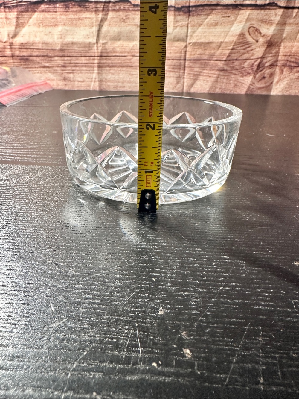 Waterford Crystal Lismore Shallow Bowl, Candy Dish, Wine Holder - Picture 6 of 6